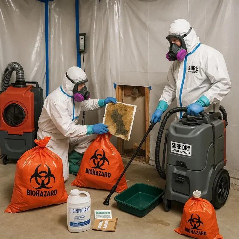 Contaminated Water Handling Protocols process in Pearsall, TX