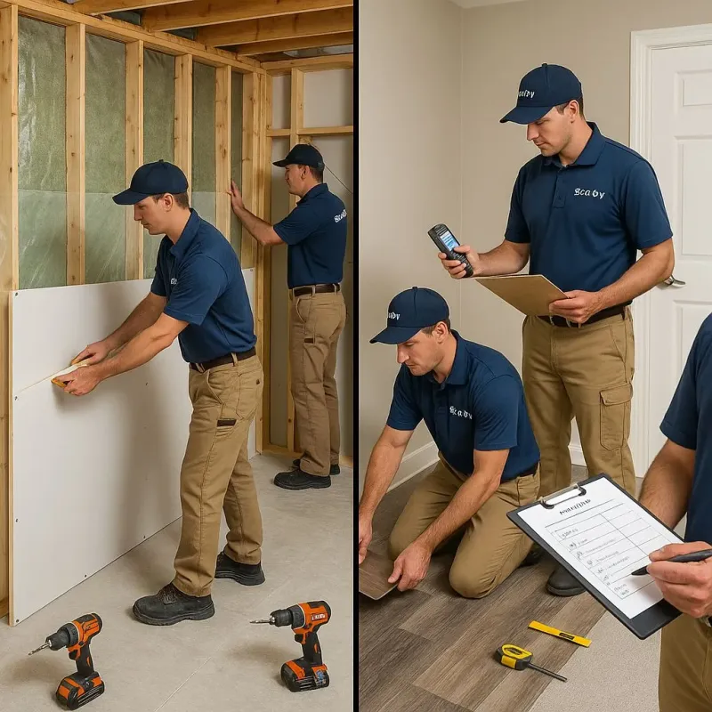 Repairs and Reconstruction process in Pearsall, TX